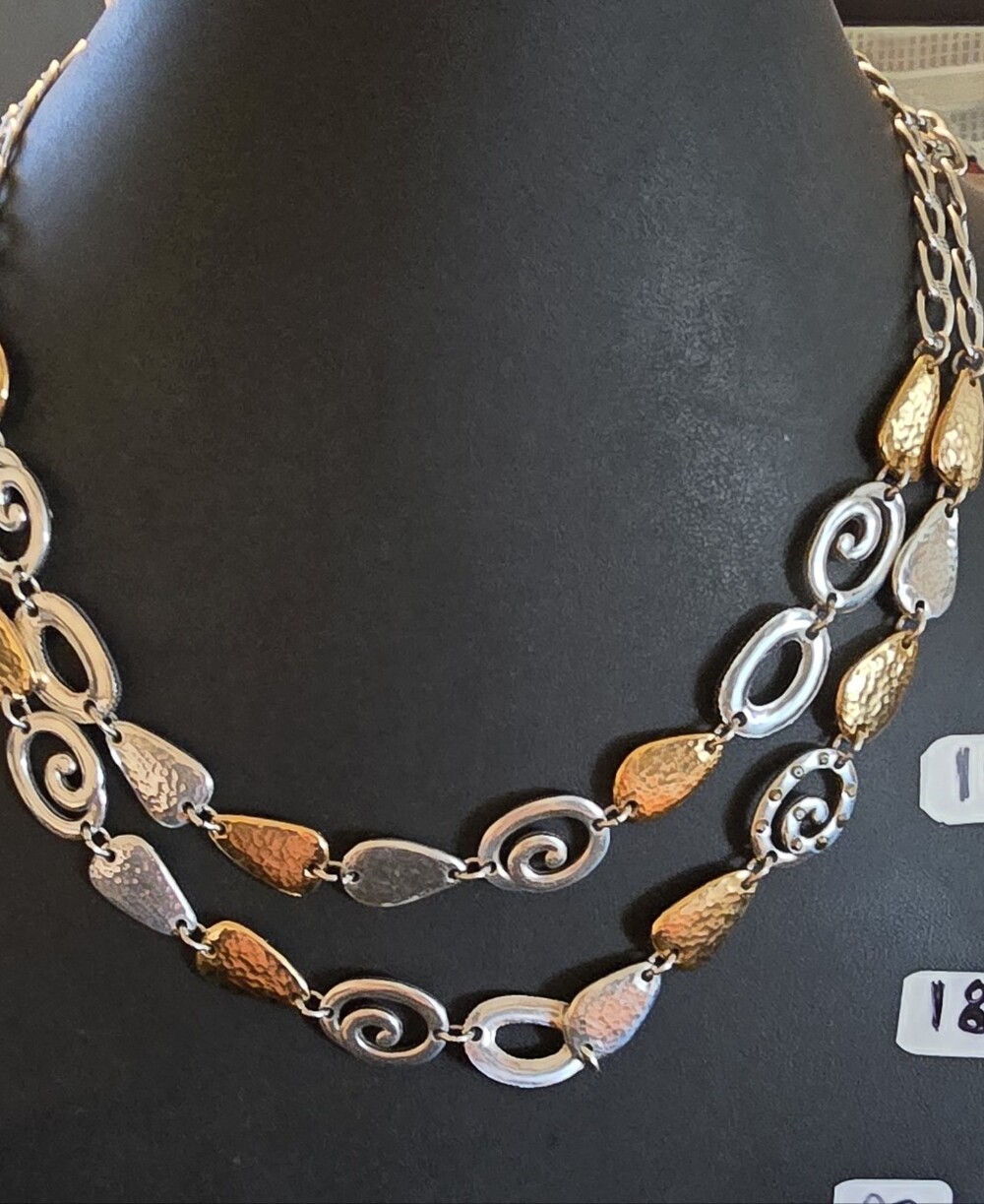 Brighton Melange two-tone double-strand necklace
